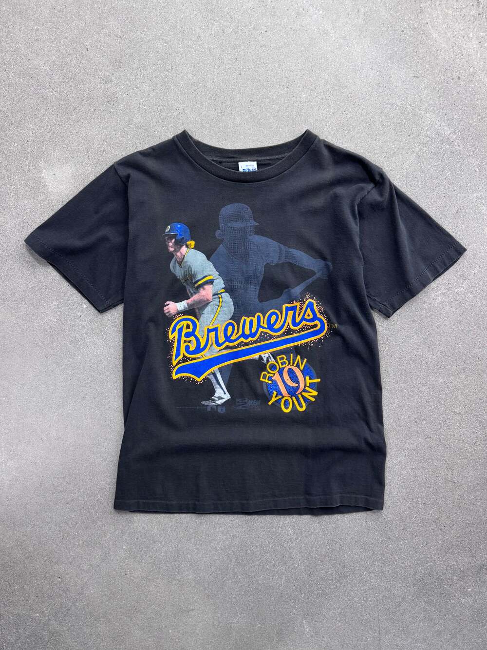 Vintage 1990 Salem Sportswear Robin Yount Milwaukee Brewers MLB T-Shirt - L